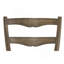Ensemble de 2 chaises d'appoint en chêne brun clair Parfield