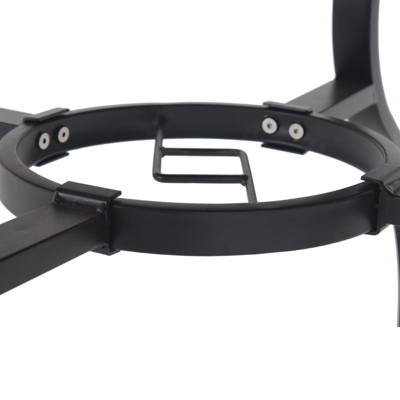 Ensemble repas d'extérieur 5 pièces 5 pièces, Black