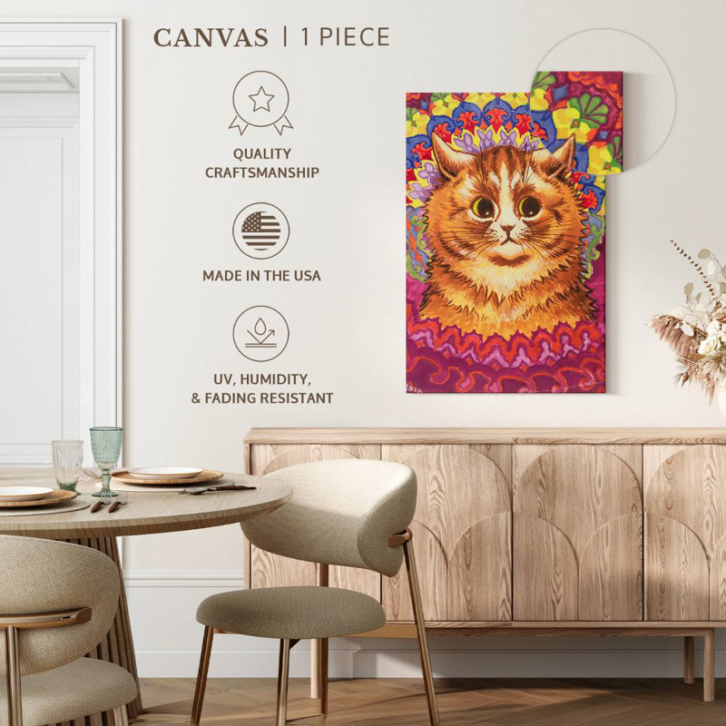Brampt A Psychotic Cat, 24" H x 16" W