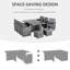 Gennett 10 Seater Rattan Conversation Set