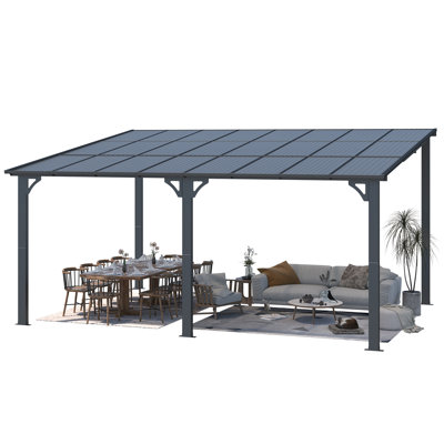 Aluminum Pergola with Canopy