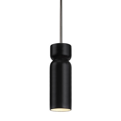 Luminaire suspendu cylindrique à 1 lumière Gokmen