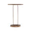 Table d'appoint ronde en bronze antique Tareel