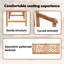 Solid Wood Outdoor Bench-1165033979