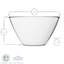 Basic Glass Kitchen Mixing Bowl-55784180