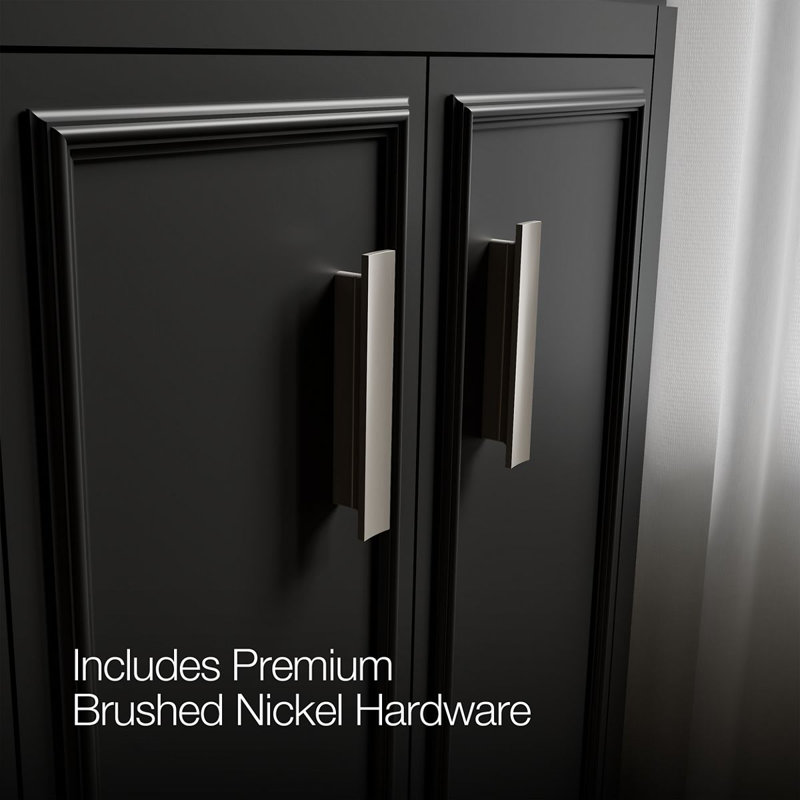 Southerk 60-In Bathroom Vanity Set, Slate Gray