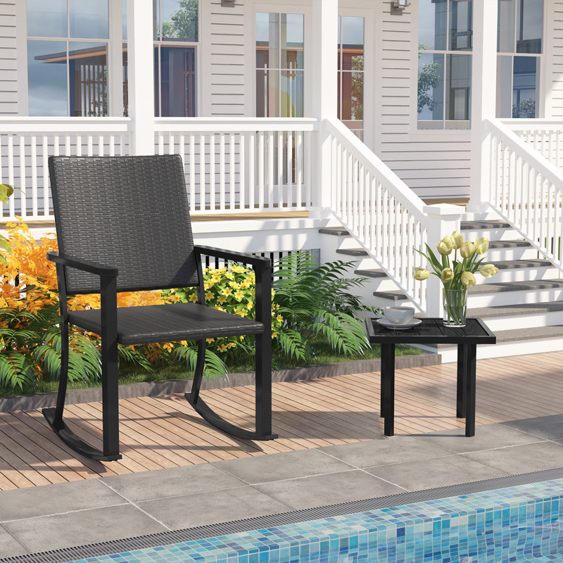 4 - Person Patio Dining Set with Square Table