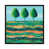 Black Floater Framed