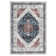 Machine Washable Rug with Rubber Backing for Living Room Boho Non-Slip Dining Room Rug Easy-Cleaning Floor Carpet for Bedroom