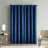 Jamie Embossed Scroll Grommet Blackout Curtain Panel-1031258191-1036757897