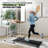 Mahjabeen Home Office Adjustable Rolling Computer Workstation Desk with Monitor Shelf and Host Rack Standing Laptop Table-212434807