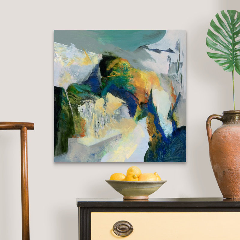Reproduction d’art sur toile, "iceberg" par Emilia Arana, Toile tendue, H 24 po x l 24 po x P 1,25 po