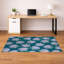 Tapis de bureau antidérapant Hydrangea Love-126157493-126157496