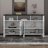 Modern 4-Door Sideboard Buffet With Adjustable Shelves And Half-Open Storage Cabinet-192965011