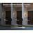 11.73" RGB Outdoor Led Wall Sconce with Water Glass,Set of 2-990810640