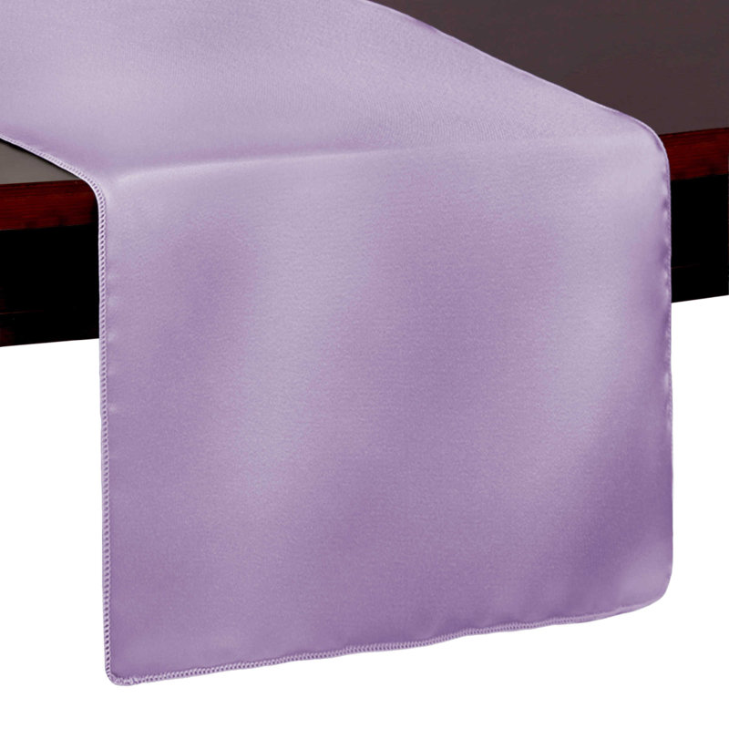 Table Runner, 1, Lilac Light Purple, 90" x 14"