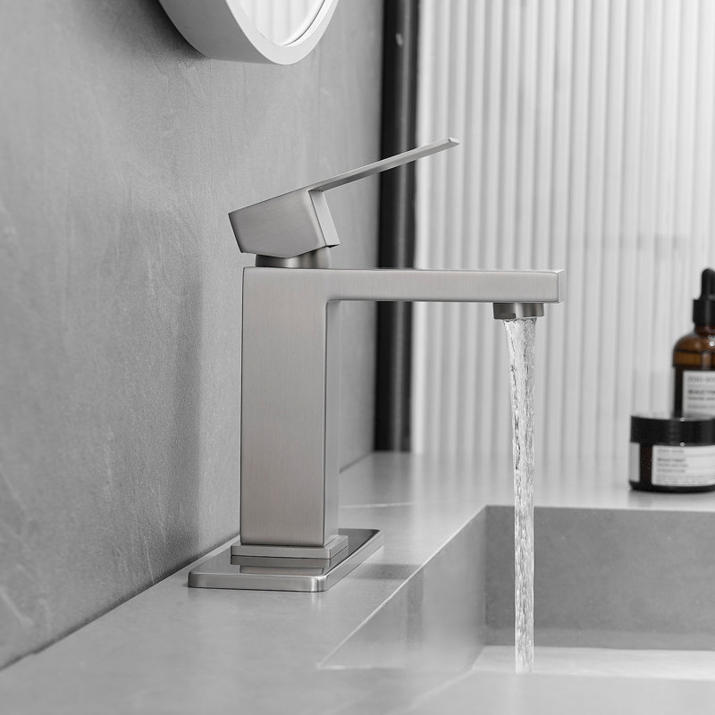 Bathroom Faucet, Brushed Nickel