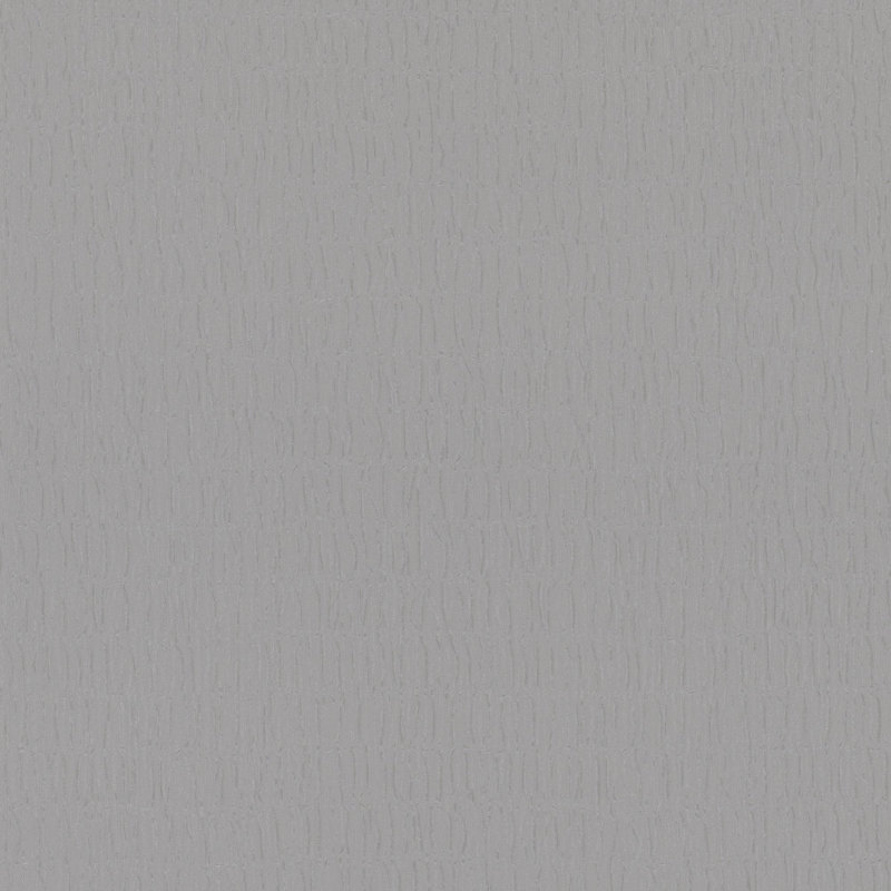 Kumano Pearlescent 3D Embossed Ruche Silk Wallpaper Roll, Silver