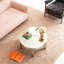 Table basse ronde Sliver