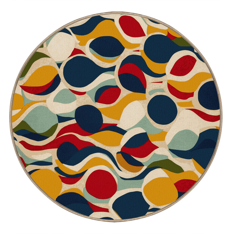 Flashy Jiggle Rug, Round 3'