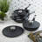 BergHOFF Leo Phantom 8pc Nonstick Ceramic Cookware Set, Recycled