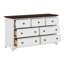 Commode 7 tiroirs avec grande commode Farmhouse