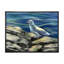 Oiseaux mouettes au bord de la mer - Peinture sur toile-59761470-59761469
