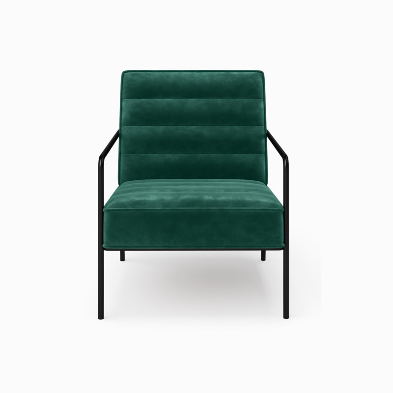 Ryker Upholstered Armchair, Green