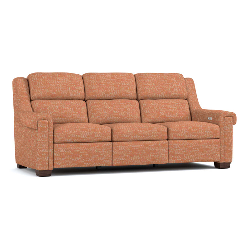 Chester Reclining Sofa, Perigold Arigato Mango
