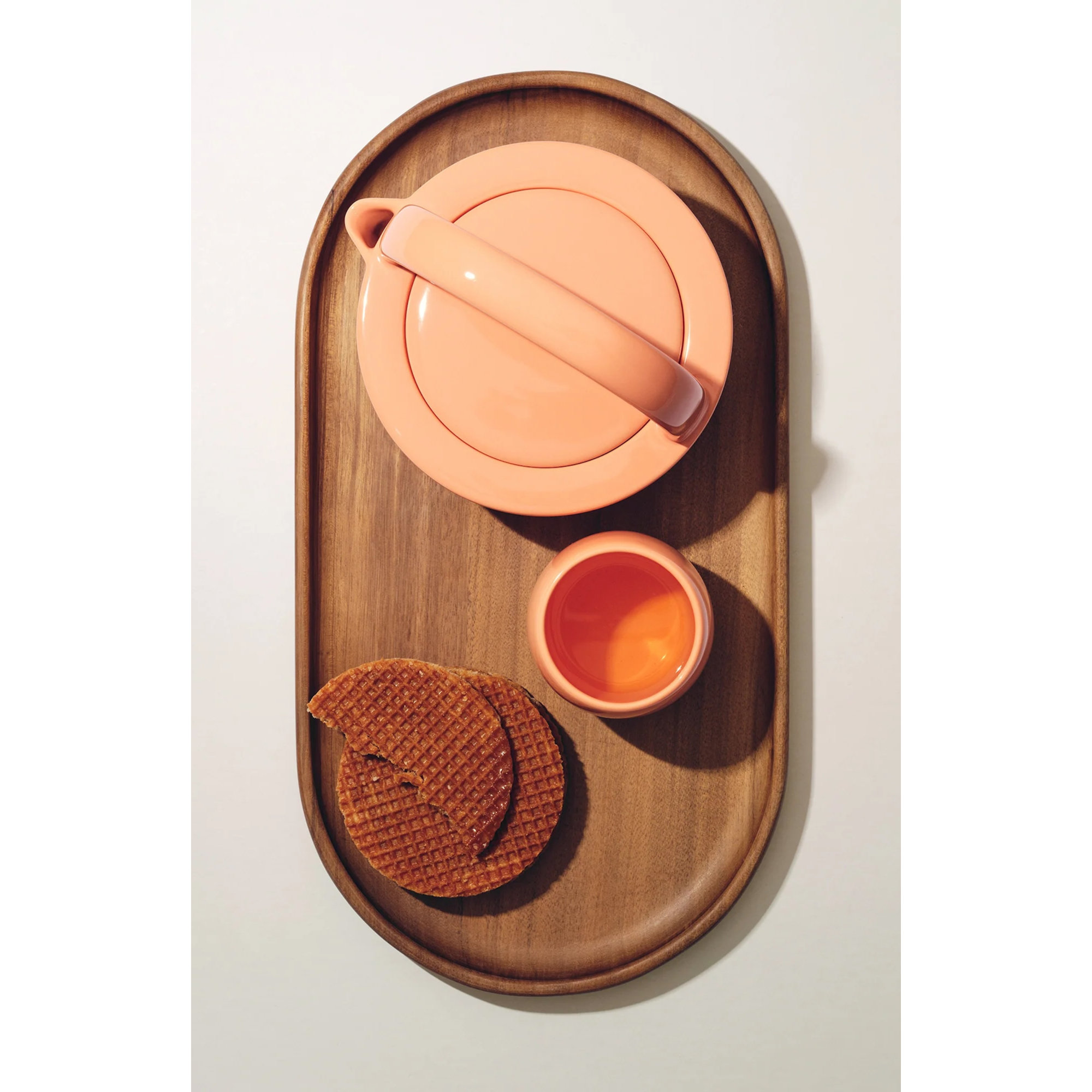 Small Tea Set, Coral