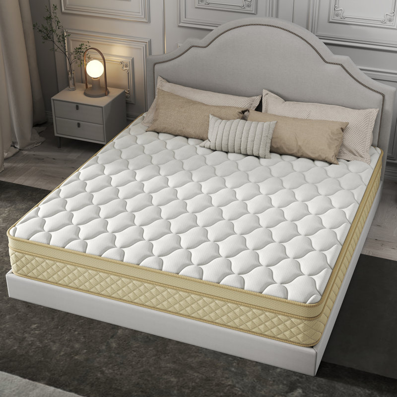 Euro Top Medium Pocket Spring Hybrid Mattress, King, 12"