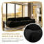 Elegant Camel 3-Seat Modular Sofa with Corduroy Fabric – No Assembly Needed, Perfect for Living Room & Bedroom-1420943205
