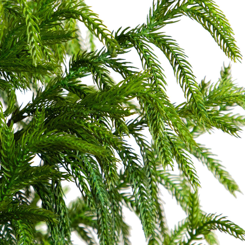Artificial Norfolk Pine Tree, 5'