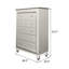 Commode 5 tiroirs Kamaiyah-852693525