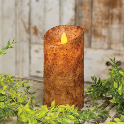 Unscented Flameless Pillar Candle