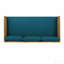 Lit de jour 3 places avec accoudoirs en rotin (coussin)-56028449
