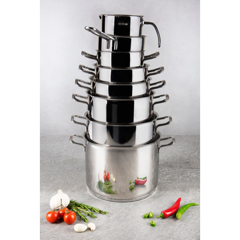 Excelsa JAZZ COOK 4L Steel Stock Pot