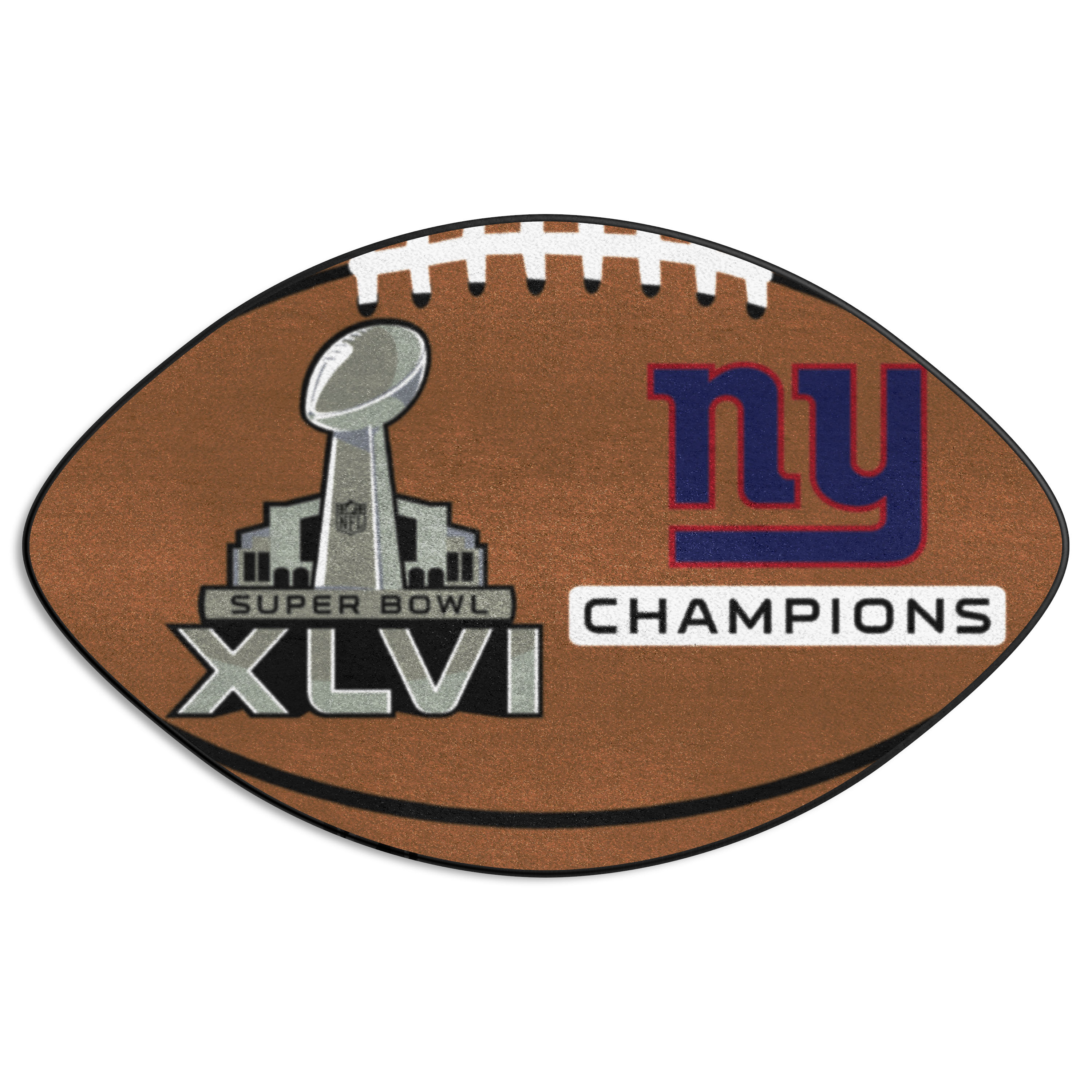 New York Giants Football Rug