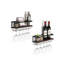 Wall Mounted Wine Bottle & Glass Rack