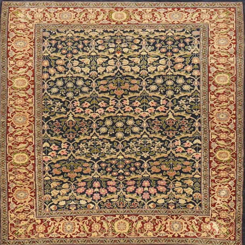 Oriental Indoor Rug, Round 8'