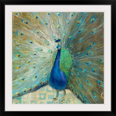 «Blue Peacock on Gold», impression de Danhui Nai