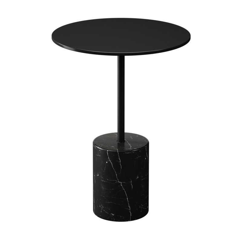 Table d'appoint Modholic Poke, noir, Noir, Noir