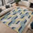 Machine Washable Indoor/Outdoor Lockway ACN2422 Mid-Century Modern Rug-1001890399