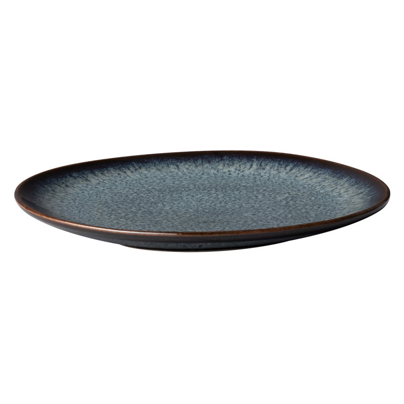 like. By Villeroy & Boch Lave Gris Collection Bread Plate