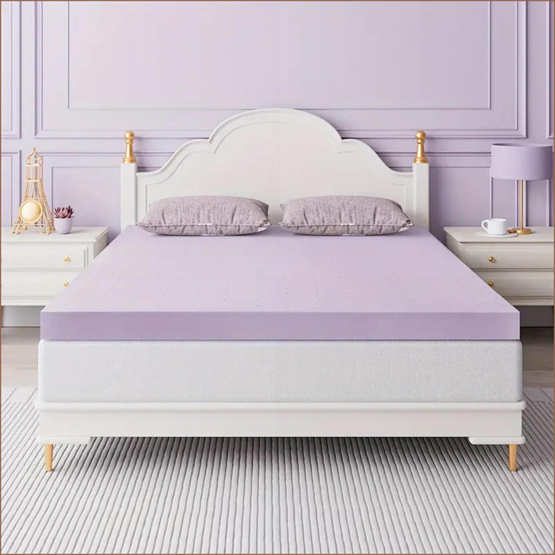 Surmatelas, grand refroidissement de 3 pouces en mousse mémoire infusée de gel ferme | Polyuréthane | CertiPUR-US
2Déscription