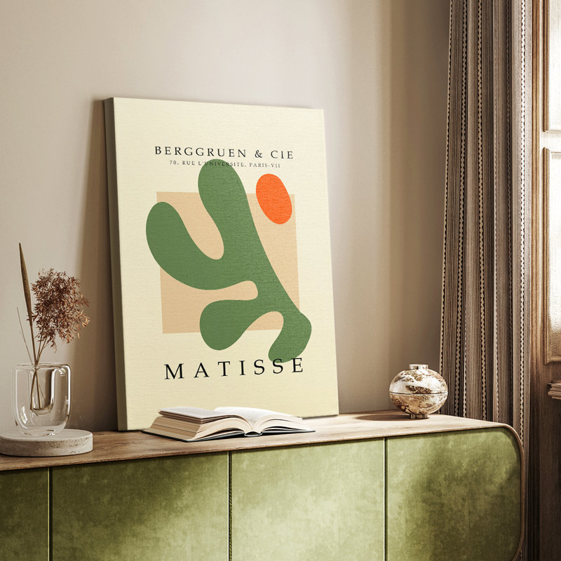 Matisse Cccxli, reproduction d'art encadrée sur mesure, H 48 po x l 32 po
