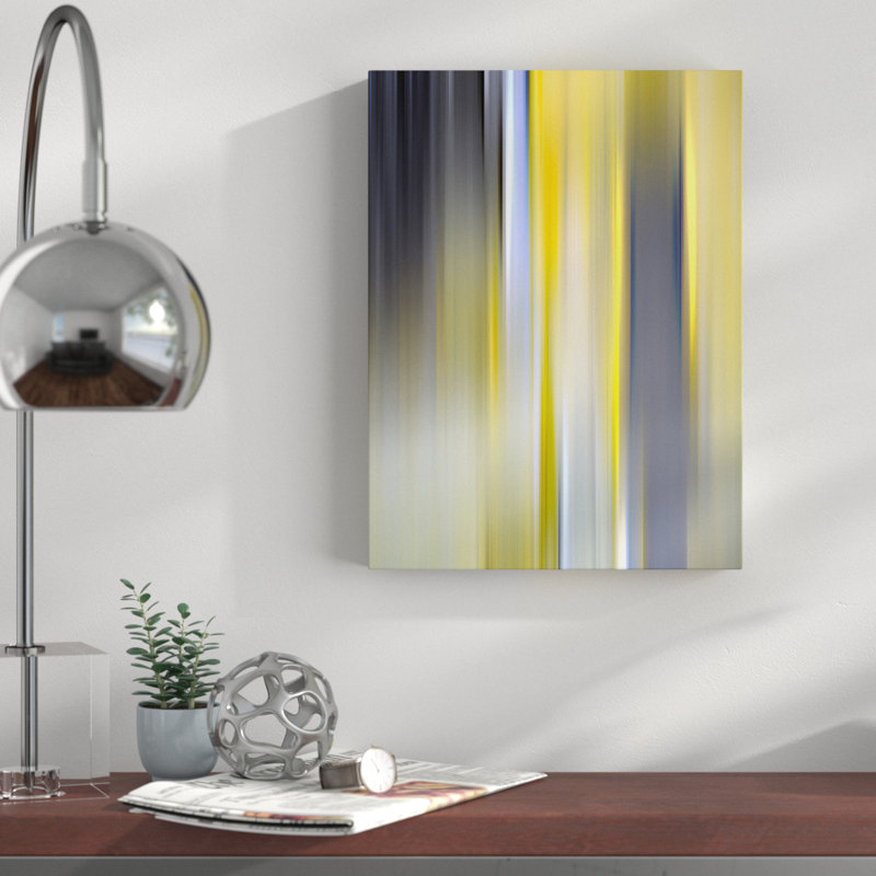« blur stripes vi », impression sur toile, H 30 po x l 20 po x P 1,5 po