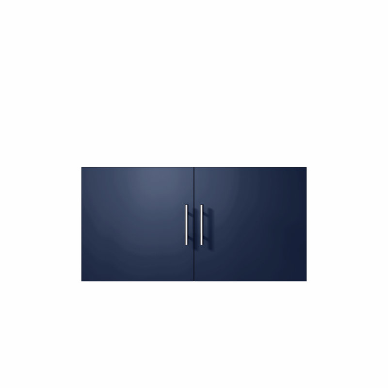 Meuble-lavabo de salle de bain 36 po X P 22 po D, Bleu
