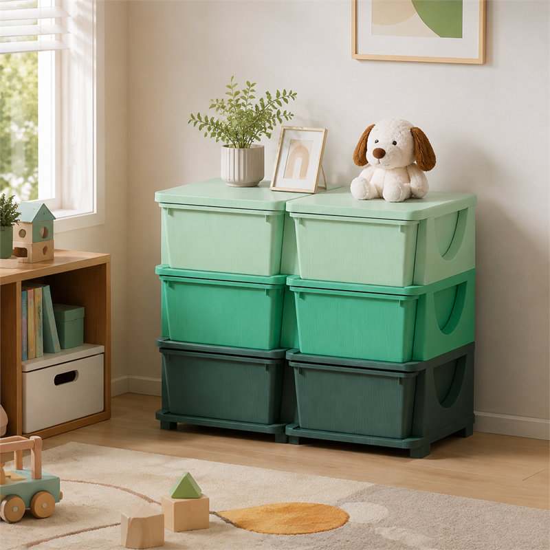 6 Drawer Storage Drawer