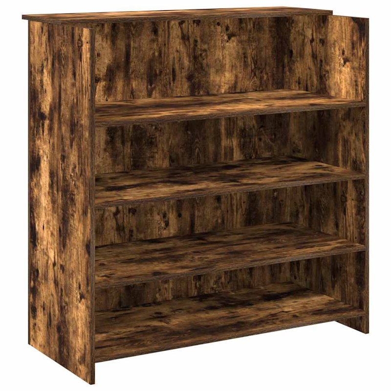 Azha Standing Desk, Smoked Oak